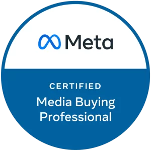 Certificação Meta Certified Media Buying Professional de Cristiane Bretas